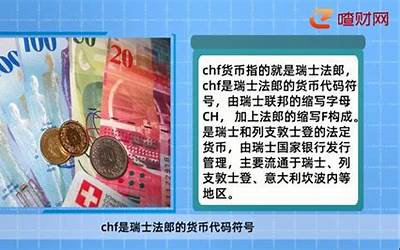 chf是什么货币  chf是什么货币汇率